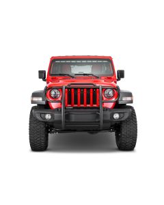 Black Horse Offroad 17JPJLMA Off Road Grille Guard for 18-21 Jeep Wrangler JL