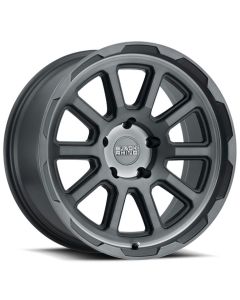 BLK RHNO CHASE GUN 18X9.5 5X5 4.54BS
