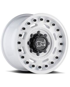 BLK RHNO AXLE WHT 18X9.5 5X5 4.5BS