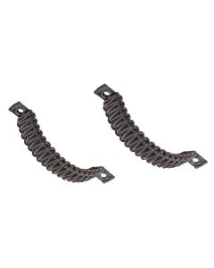 Bartact  Paracord Rear Roll Bar Grab Handles for 07-18 Jeep Wrangler Unlimited JK 4 Door