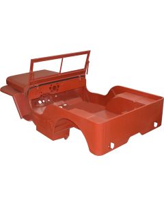 MD Juan MBK015 Early Body Tub Kit without Grille for 1941-1942 Willy's MB