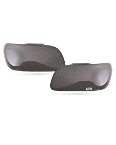 GT Styling GT0979X Carbon Fiber Headlight Covers for 93-98 Jeep Grand Cherokee ZJ