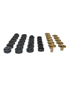 Crown Automotive 55176180K Body Mount Kit  for 97-06 Jeep Wrangler TJ and Unlimited