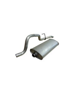 Crown Automotive 5096298AA Replacement Stainless Steel Muffler & Tail Pipe for 99-01 Jeep Grand Cherokee WJ with 4.7L Engine
