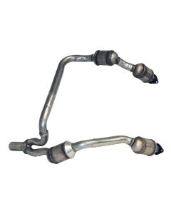 Crown Automotive 52059930AH Front Exhaust Pipe with 4 catalytic Converters  for 07-09 Jeep Wrangler JK  with 3.8L Engine
