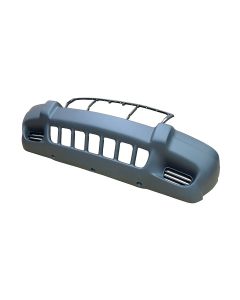 Crown Automotive 5EU79HS5 Front Bumper Fascia in Gray for 99-01 Jeep Grand Cherokee WJ Laredo without Fog Lights