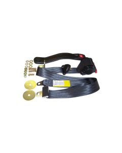 Crown Automotive BELT3B Front 3-Point Retractable Seat Belt  for 82-95 Jeep CJ and Wrangler YJ