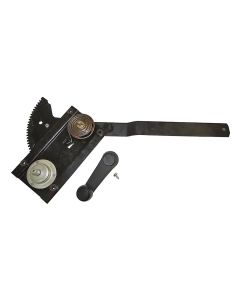 Crown Automotive 55074990K Passenger Side Window Regulator Kit  for 76-95 Jeep Wrangler CJ and YJ with Full Steel Doors