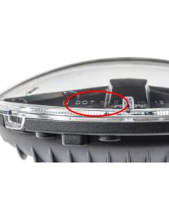 Quadratec  Stealth LED Headlights with  Hi Performance 4" Round LED Light Kit for 97-06 Jeep Wrangler TJ & Unlimited