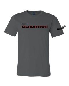 Jeep Merchandise  Men Jeep Gladiator Short Sleeve T-Shirt in Slate 