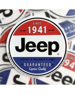 Jeep Merchandise  Since 1941 Jeep Superior Quality Sticker 