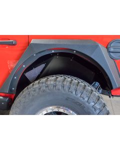 DV8 Offroad  Aluminum Rear Inner Fenders for 18-22 Jeep Wrangler JL