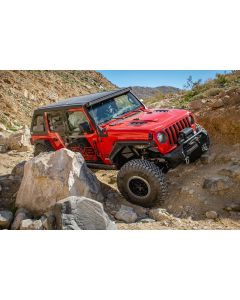 DV8 Offroad HDMBJL-TA Rubicon Replica Hood for 18-21 Jeep Wrangler JL & Gladiator JT