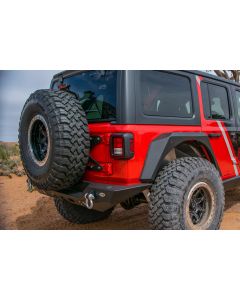 DV8 Offroad TCJL-01 Tailgate Mounted Tire Carrier for 18-21 Jeep Wrangler JL