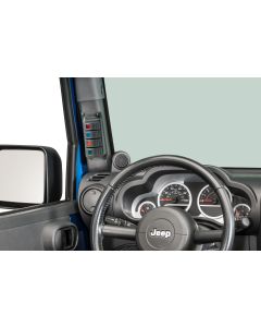 Daystar KJ71044BK Switch Pillar in Black for 07-10 Jeep Wrangler JK