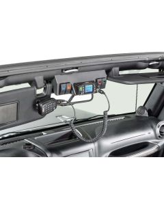Daystar  GMRS Radio with Upper Windshield Mount, and Switches for 07-18 Jeep Wrangler JK