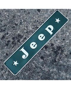 Jeep Merchandise  Vintage Stars Jeep Logo Sign 