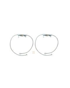 EVO Manufacturing EVO-600132 Front Extended Brake Lines for 18-20 Jeep Wrangler JL & Gladiator JT Rubicon with 2-5in Lift