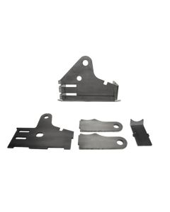 EVO Manufacturing EVO-1171 HD Raised Trackbar Bracket with Ram Assist Mount for 07-18 Jeep Wrangler JK