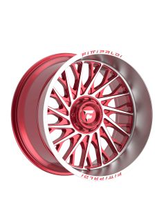 FA08-221252739N44MR - FITTIPALDI OFF ROAD FA08MR 22X12 - 5X5/5X5.5 BS 4.8 -GLOSS RED MACHINED