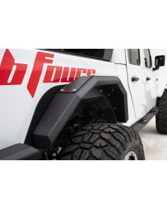 Fab Fours  Rear Fenders with Flares for 2020 Jeep Gladiator JT
