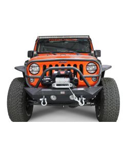 Fishbone Offroad FB22062 Manowar Front Bumper with Grill Guard for 07-18 Jeep Wrangler JK