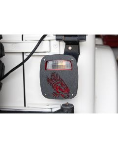 Fishbone Offroad FB31044 Tail Light Covers for 76-06 Jeep CJ-7, Wrangler YJ, TJ & Unlimited