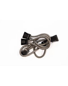 FISHBONE ZIPPER PULL SET GRAPHITE