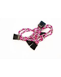 FISHBONE ZIPPER PULL SET PINK CAMO