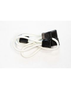 FISHBONE ZIPPER PULL SET WHITE