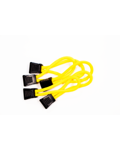 FISHBONE ZIPPER PULL SET YELLOW