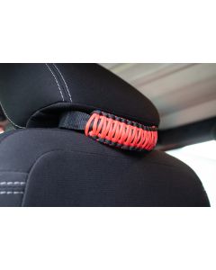 Fishbone Offroad  Paracord Headrest Grab Handle Pair for Jeep Vehicles