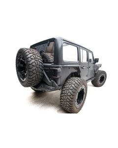 Fab Fours  Off-The-Door Tire Carrier for 18-20 Jeep Wrangler JL