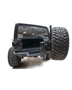 Fab Fours  Off-The-Door Tire Carrier for 18-20 Jeep Wrangler JL