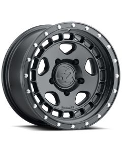 Fifteen52 THDAB-178557-00 Turbomac HD Wheel in Asphalt Black for 07-19 Jeep Wrangler JK, JL and 99-19 Grand Cherokee WJ, WK, & WK2