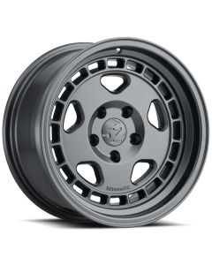 Fifteen52 THDCG-68054-00 Turbomac HD Classic Wheel in Carbon Grey for 84-06 Jeep Wrangler YJ, TJ, Cherokee XJ, Grand Cherokee ZJ