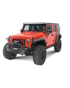 Fishbone Offroad FB22004  Front Stubby Winch Bumper with Tube Guard for 07-18 Jeep Wrangler JK