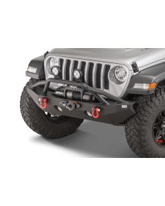 Fishbone Offroad FB22088 Mid-Width Front Bumper for 18-21 Jeep Wrangler JL & Gladiator JT