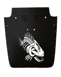 FISHBONE BLACK HOOD LOUVER 97-02 TJ
