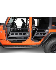 Fishbone Offroad FB24022 Front and Rear Tube Doors for 07-18 Jeep Wrangler Unlimited JK