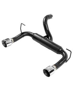 Flowmaster 817840 Outlaw Dual Axle Back Exhuast Kit with Polished Tips for 18-22 Jeep Wrangler JL with 3.6L