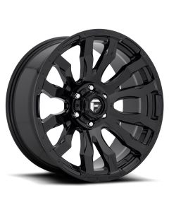 FUEL BLITZ GLOSS BLACK 17X9 5X5 5BS