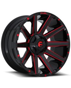 FUEL CONTRA BLK/RED 20X10 5X5 4.75BS