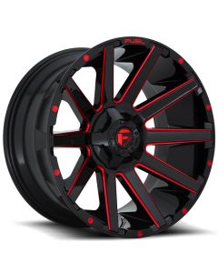 FUEL CONTRA BLK/RED 20X10 5X5 4.75BS