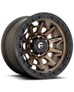 FUEL COVERT BRZ/BLK RING 17X9 5X5 5BS