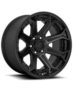 FUEL SIEGE 20X9 5X5 MATTE BLK ET1