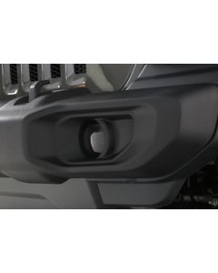 GT Styling GT0644FS Fog Light Covers 2pc. Smoke for 18-20 Jeep Wrangler JL & JL Unlimited Sport