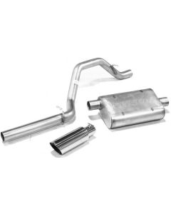 Gibson 617702 Stainless Steel Cat-Back System for 04-06 Jeep Wrangler TJ Unlimited with 4.0L I-6 Gasoline Engine