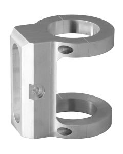 H3R 1-3/4 DUAL ROLL BAR MOUNT BRUSHED