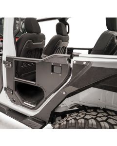 Fab Fours JL1033-1 Rear Half Tube Doors for 18-20 Jeep Wrangler JL Unlimited & Gladiator JT